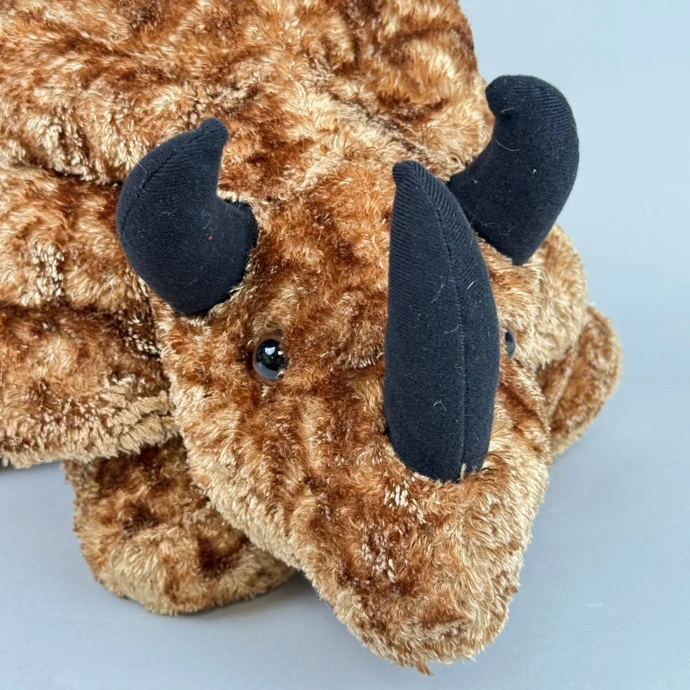 Dan Dee Collector's Choice Large Stuffed Triceratops Dinosaur Plush Brown 29